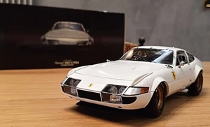 KYOSHO FERRARI 365 GTB4/DAYTONA -1:18 - Bianco - Competizione Stradale - RARE - Foto 1 di 16