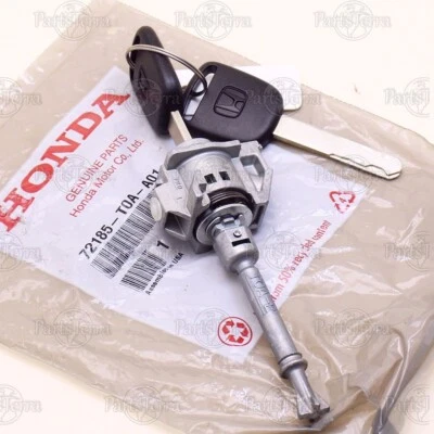 72185-T0A-A01 New OEM Honda FR/LH Door Lock Cylinder And Two Keys CR-V 2012-2016 - Изображение 1 из 4