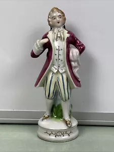 Kolonialmann besetzt Japan Porzellan König Figur Figur Statue Vintage - Bild 1 von 6