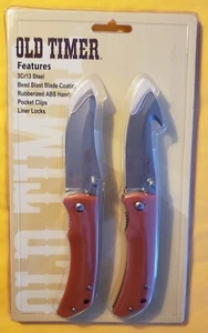 Old Timer 2pc Orange Clip Folder Pack (1085927) - Picture 1 of 2