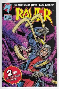 Raver #2 MALIBU LIMITED SERIES COMIC BOOK Walter Koenig - Dan & David Day 1993 - Picture 1 of 2