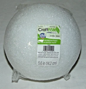 FloraCraft CraftFoM Ball-5.6" Foam Ball - Picture 1 of 2