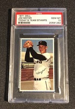 1971 Dell Jim Moyers PSA 10 Gem Mint Today’s Team Stamps S.F. Giants POP 1