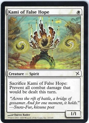 Kami of False Hope Betrayers of Kamigawa – MTG Magic the Gathering Card - Image 1 of 2