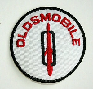 Vintage Oldsmobile Raketenhaube Logo Kfz Autotuch Aufnäher unbenutzt Neu aus altem Lagerbestand 1970er - Bild 1 von 3