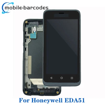 LCD Moudle Touch Screen Digitizer + Front Cover Replacement for Honeywell EDA51 - Image 1 of 4
