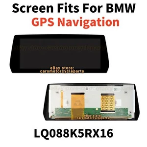 Wyświetlacz do nawigacji samochodowej BMW Klaster prędkościomierza LQ088K5RX16 Części ekranu LCD - Zdjęcie 1 z 5