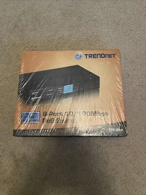 Trendnet 8-port PoE Switch -  New/Sealed - Image 1 of 2