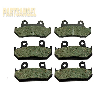Front Rear Brake Pads For Honda CBR600F Hurricane 600 F 1987 1988 1989 1990 - Image 1 of 4