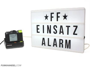 PANEL LED Z ZAPALNIKIEM ALARMOWYM DO SWISSPHONE S.QUAD X15 | X35 | GŁOS - Zdjęcie 1 z 3