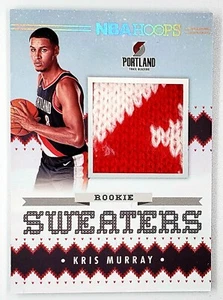 2023-24 Panini Hoops Kris Murray Rookie Sweaters RC Mem #RSW-KMU - Picture 1 of 2