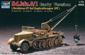 Trumpeter 07253 - 1:72 Gru Girevole Sdkfz 9/1 - Nuovo - Foto 1 di 1