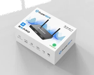 18 APPS Superbox S6 PRO TV BOX Media Player Wifi fast ship 4+32GB Andriod 12 6K - Picture 1 of 9