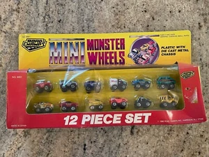 Vintage 1988 Road Champs Mini Monster Wheels Mixed 12 Piece Set 9091 - Picture 1 of 6