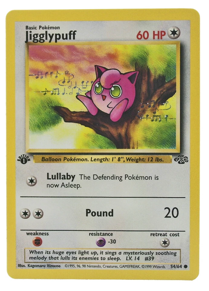 Jigglypuff 54/64 Jungle Regular