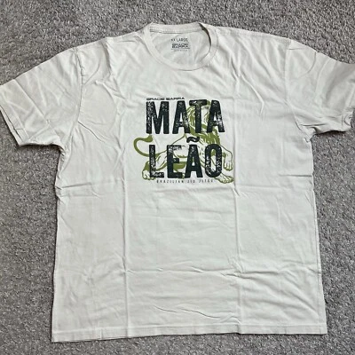 Gracie Barra Jiu Jitsu Mata Leao  Lot Of 2 Short Sleeves Tee Shirt Size 2 XL - Image 1 of 4