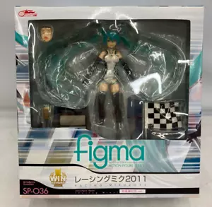 Good Smile Company figma Racing Miku 2011 Figure Hatsune Miku From Japan New - Picture 1 of 8