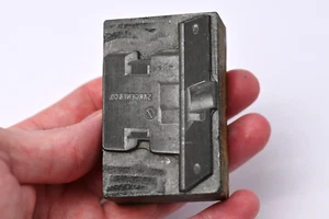 Sargent & Co Mortise Lock Letterpress Printing Block - Locksmith - Picture 1 of 10