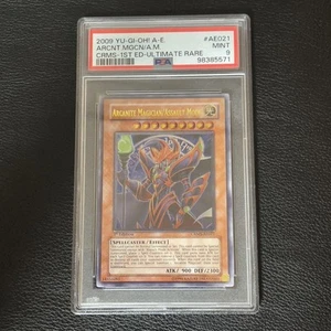 Yu-Gi-Oh Arcanite Magician/Assault Mode Ultimate Raro Antigua Edición Asiática PSA9 - Imagen 1 de 2