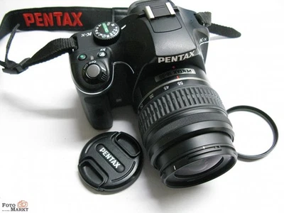 Pentax K-X Digitalkamera SLR Objektiv SMC-DA L 3,5-5,6/18-55 AL lens - Bild 1 von 4