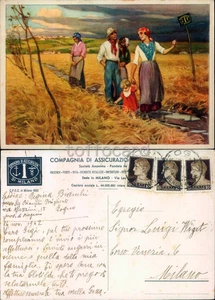 PUBBLICITA' COMPAGNIA ASSICURAZIONI MILANO-D8-103 - Imagen 1 de 1