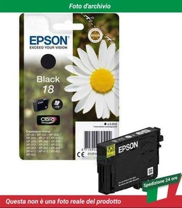 C13T18014012 Epson EXPRESSION HOME XP-225 Cartuccia Inchiostro Nero - Afbeelding 1 van 4