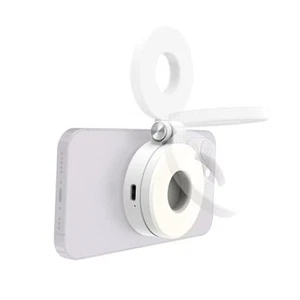 Magnetisches Selfie Licht für iPhone Magsafe, Tragbares Handy Ring Licht für Weiß - Bild 1 von 7
