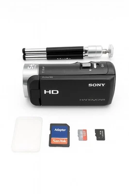 Sony HDR-CX240 HD 9.2 MP Handycam Camcorder w 64gb 2gb And Sd Adaptor - Image 1 of 4