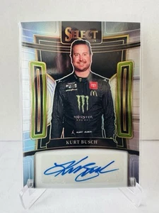 Autógrafo Panini Select Kurt Busch 2024 - Silver Prizm - Imagen 1 de 2