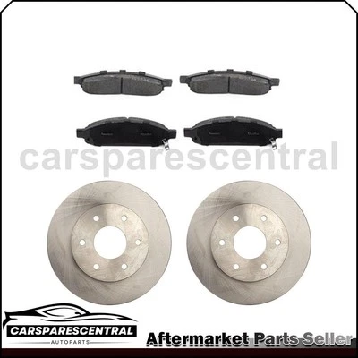 Rotores delanteros pastillas de freno de cerámica para Nissan Armada 2004 2005 Infiniti QX56 2005 Foto 1 de 4