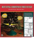 Rotating Christmas Tree Stand with Built-In Light Plugs – 360-Degree Rotation
