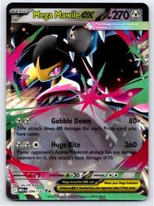 Mega Mawile ex - 094/132 - ME01: Mega Evolution Holo - Imagen 1 de 2