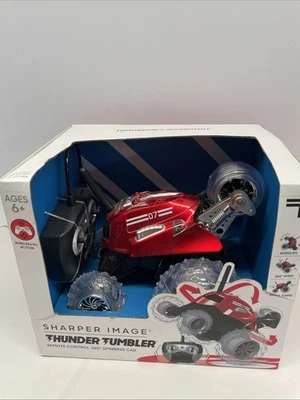 Sharper Image Kids Toy Thunder Tumbler Remote Control Spinning Car Monster Truck - Image 1 of 4
