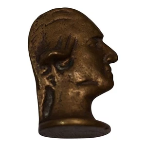 Bronze George Washington Kopf Skulptur - Bild 1 von 2