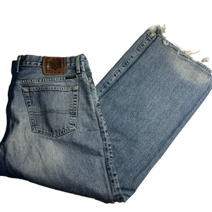 Vintage Y2K Lucky Brand Herren Latzhose Denim Blau Jeans 36X30 Bootcut Grunge Skate - Bild 1 von 18