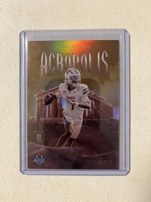 Kevin Jennings #46/50 Gold Refractor Acropolis SP 2025-26 Bowman Chrome U Auburn - Image 1 of 2