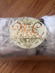 Minky Couture Gray/white Luxury Blanket Travel Sz 36x60 New with Tags NWT - Picture 1 of 16