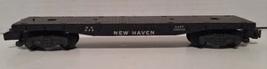 Vintage S-Gauge American Flyer New Haven 928 Flat Car Nice but Needs Coupler End - Picture 1 of 8