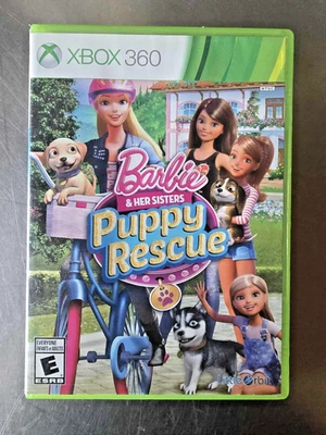 Barbie & Her Sisters Puppy Rescue (Microsoft Xbox 360, 2015) Complete in Box CIB - Image 1 of 4