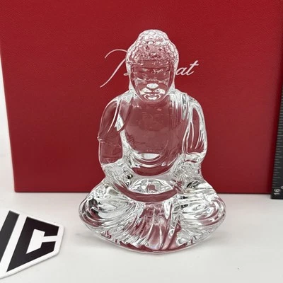 Figura Baccarat Buda Cristal Transparente 2609200 Nueva En Caja Sellada Foto 1 de 4