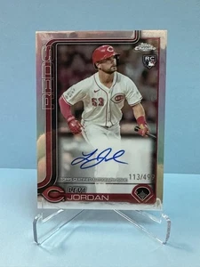 2025 Topps Chrome #RA-LJ Levi Jordan Rookie Autographs Refractors #/499 - Bild 1 von 2