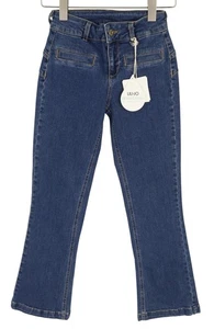 LIU JO Women`S Jeans W24 Bootcut Blue Zip Fly All Seasons - Picture 1 of 10