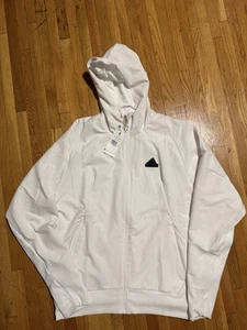 Adidas M Z.N.E. WV FZ IN1843 White Hoodie Small - Picture 1 of 2