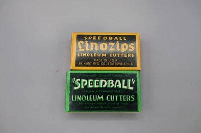 Cortadores de linóleo Speedball de acero nuevos de colección Foto 1 de 4