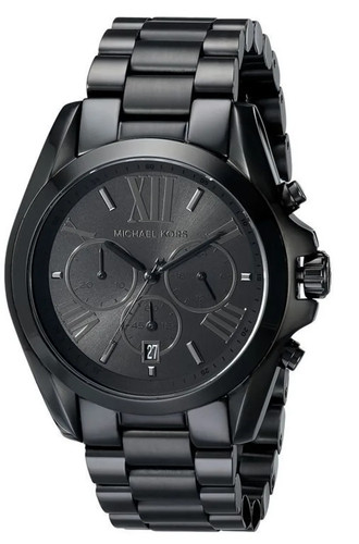 Orologio Unisex MICHAEL KORS MK5550 Bradshaw Cronografo Acciaio Inox Nero