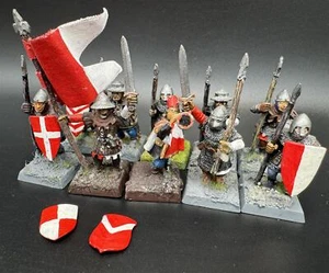 Bretonen Bretonnia Men at Arms Speer Metall Warhammer Fantasy - Picture 1 of 5