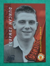 1997 FUTERA - DUNCAN EDWARDS  - MANCHESTER UNITED LEGENDS    No 52