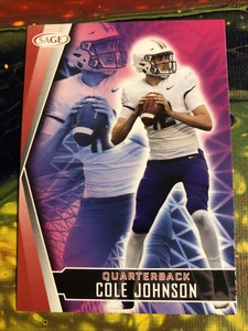 2022 Sage High Series Football Base #171 Cole Johnson - James Madison