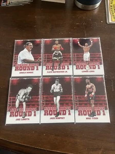 2010 RINGSIDE BOXING ROUND 1 ONE Sport King Complete SET 1-90 Mike Tyson Dundee - Picture 1 of 13
