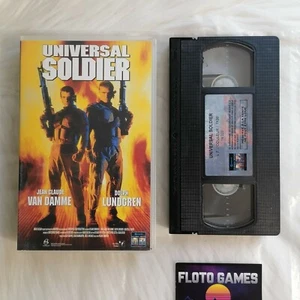 VHS D'Origine FR : Universal Soldier - Van Damme JCVD D Lundgren - Floto Games - Picture 1 of 2